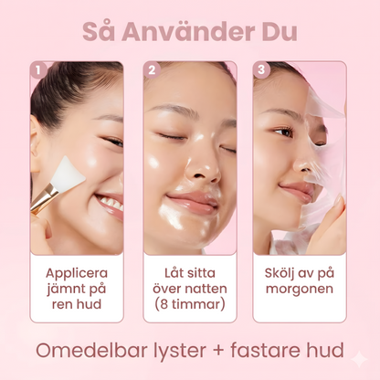 Kollagen Nattmask