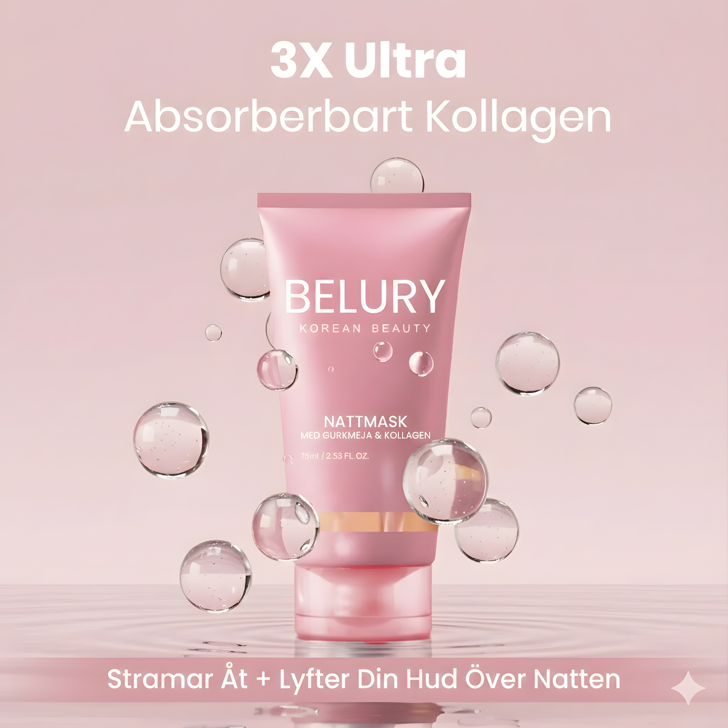 Kollagen Nattmask