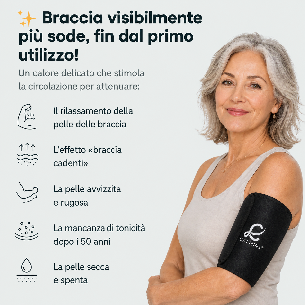 Calmira - Manicotto Snellente & Rassodante Braccia